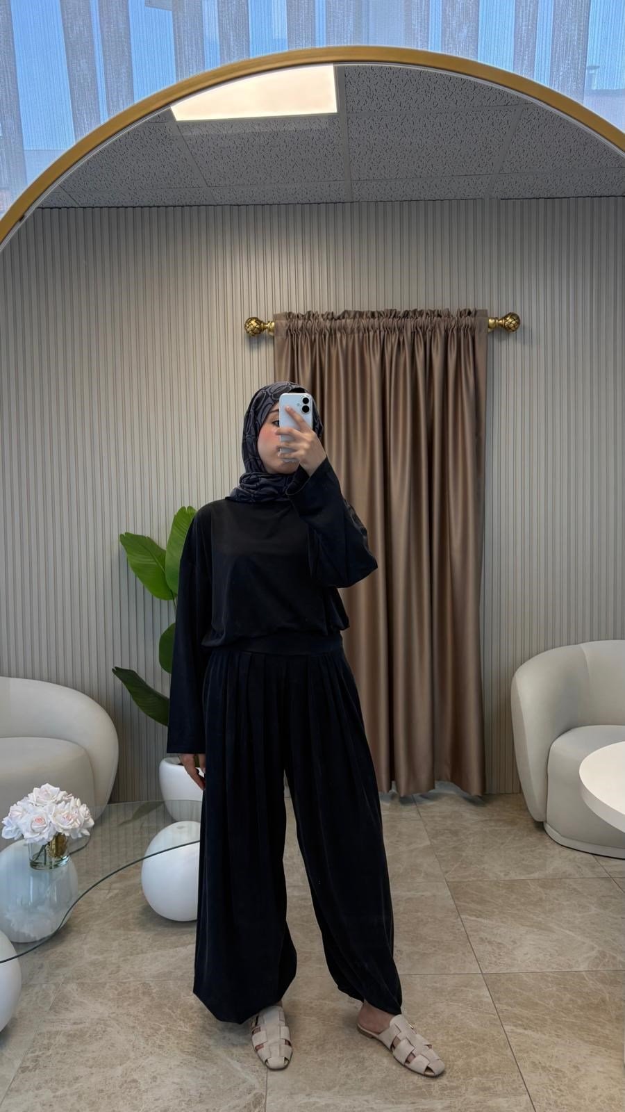 Siyah Oversize Eşofman Takımı
