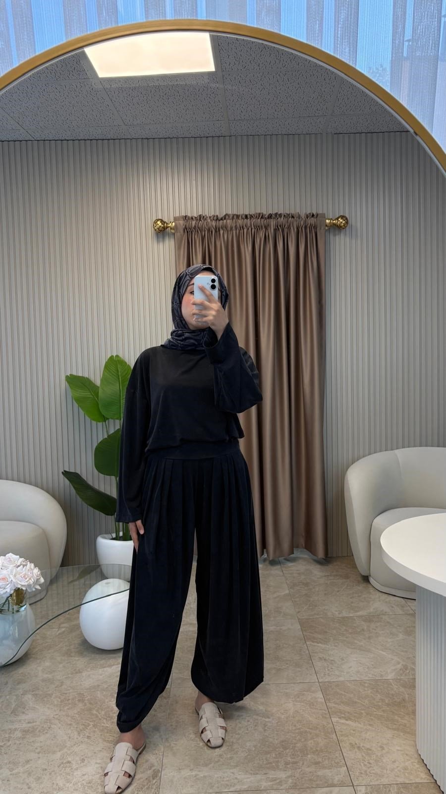 Siyah Oversize Eşofman Takımı