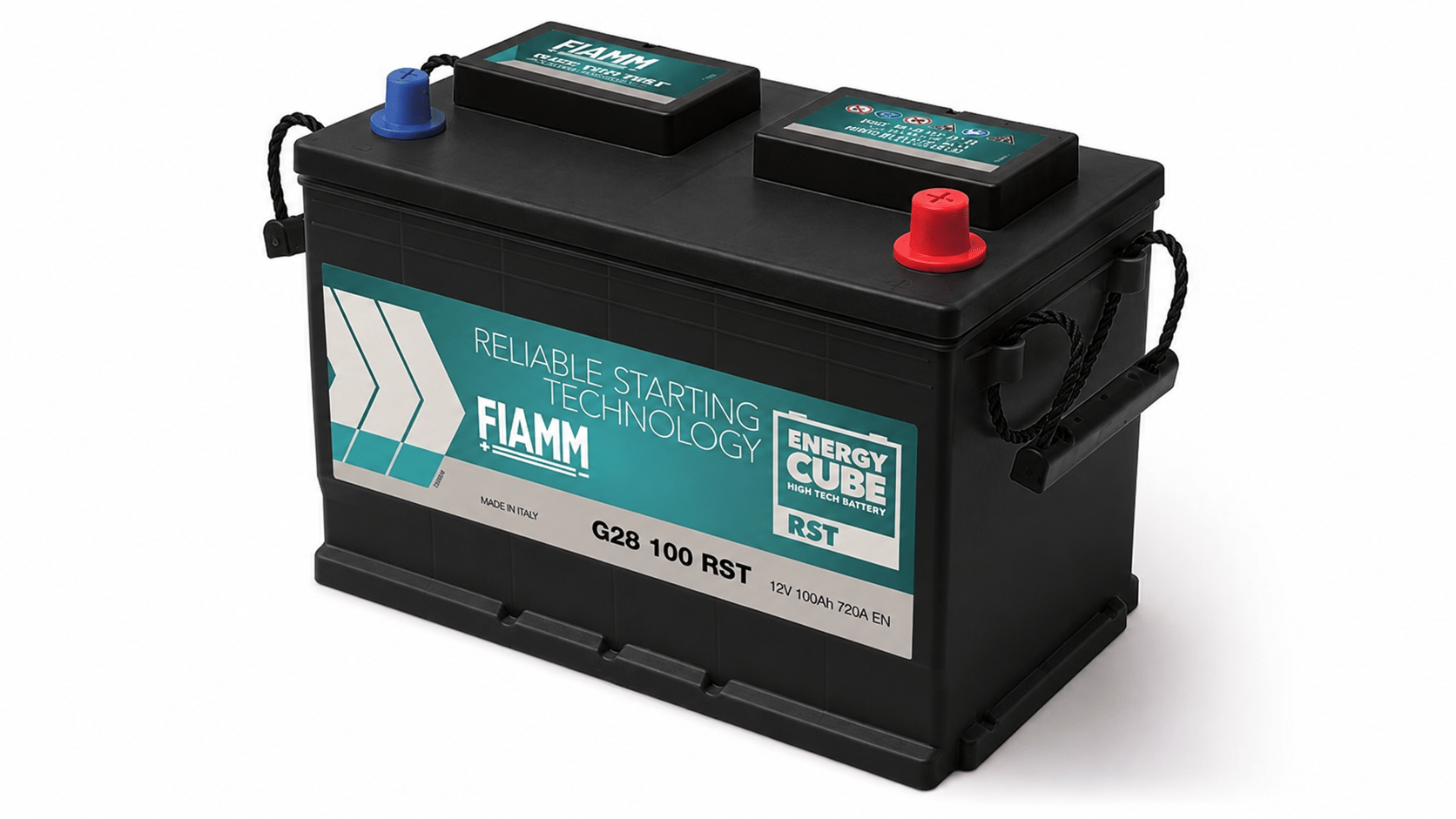 FIAMM energyCUBE CH 125 RST 12V 125Ah 760A Ticari Akü