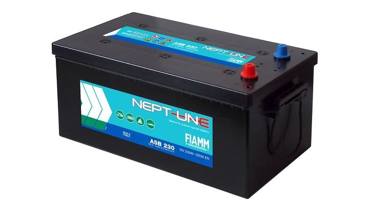 FIAMM Neptune ASB 230 12V 230Ah AGM Marin Marş ve Servis Aküsü