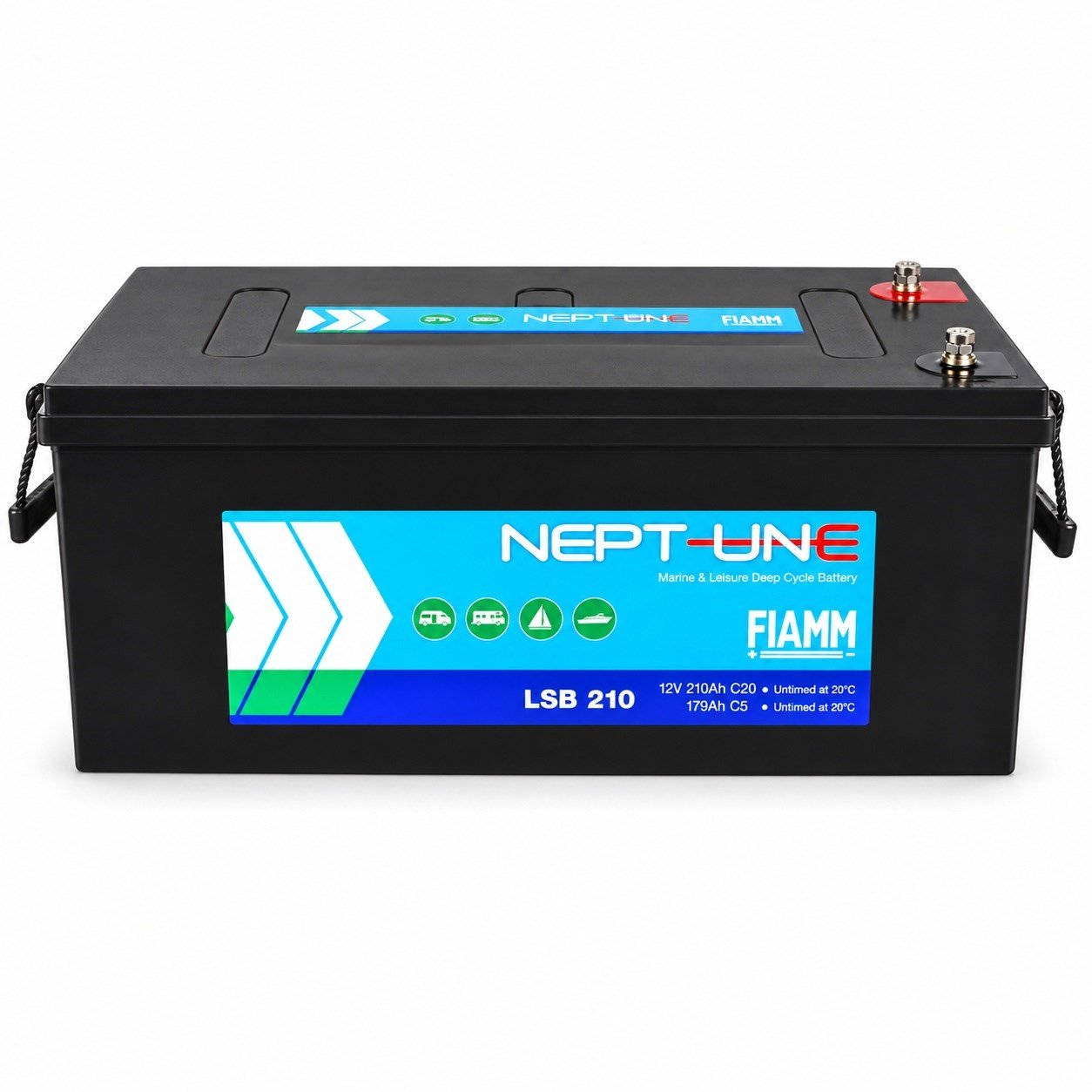 FIAMM Neptune LSB210 12V 210Ah AGM VRLA Marin Servis Aküsü