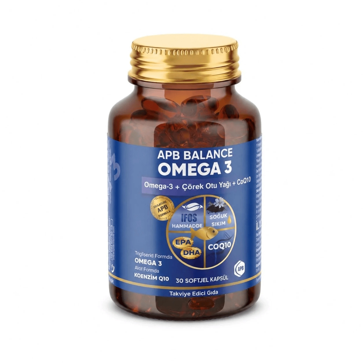APB BALANCE OMEGA 3 - 30 SOFTGEL (06/2029 Miadlı)