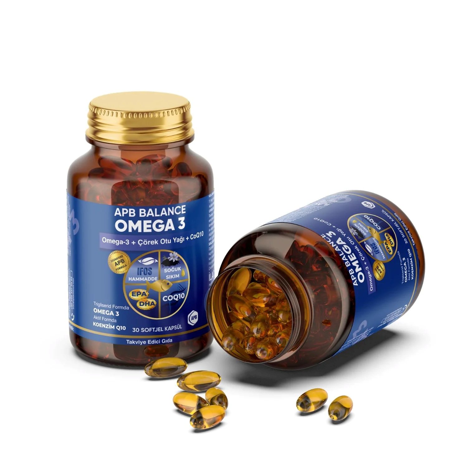 APB BALANCE OMEGA 3 - 30 SOFTGEL (06/2029 Miadlı)