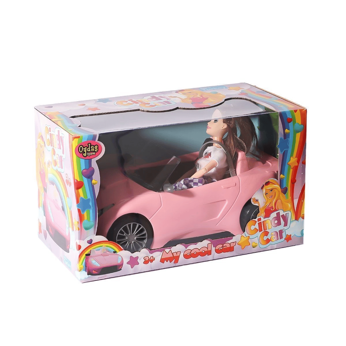02612 Cindy Car Bebekli -1 Adet Stokta Olan Gönderilir