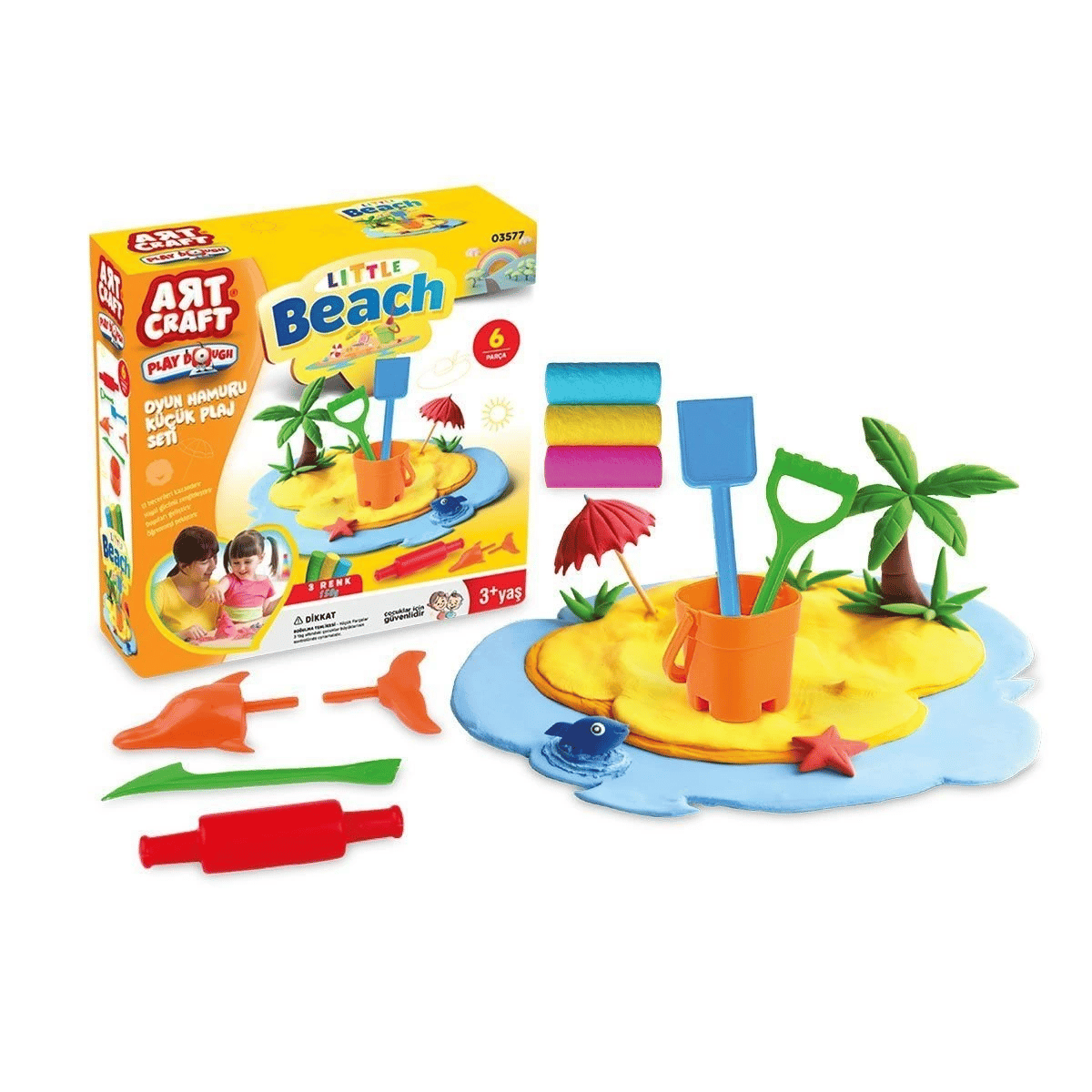 03577 , Plaj Seti Oyun Hamuru 150 gr