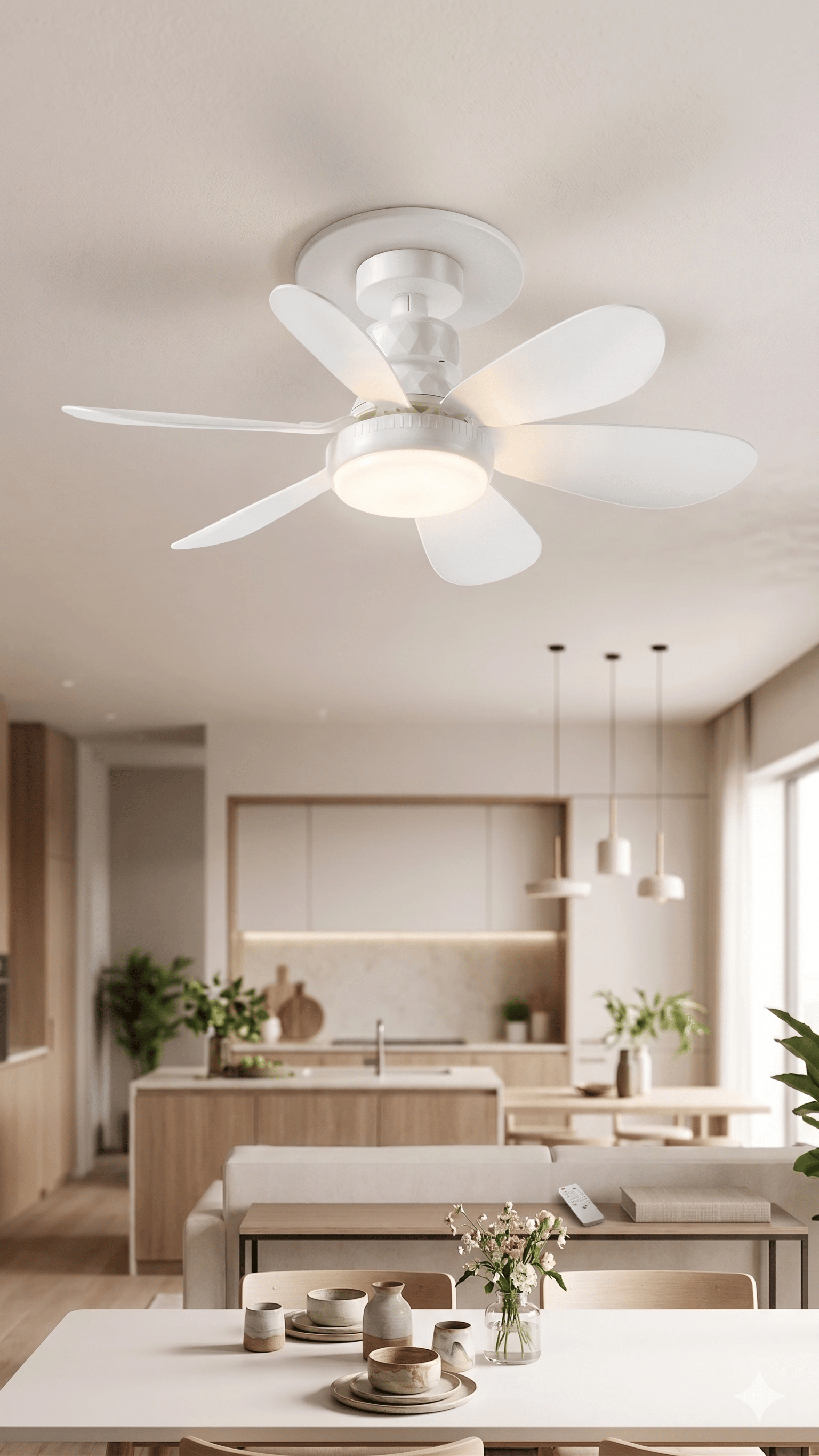 1 Adet CATA CT 1154 Lodos 62W Fanlı Led Ampul 3 Renk