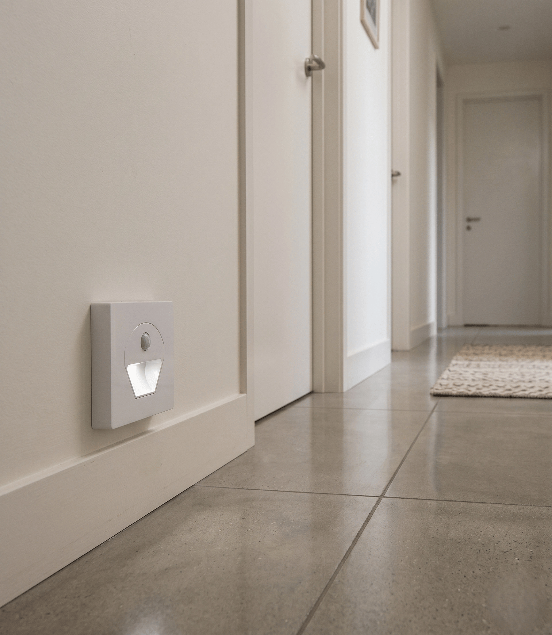 1 Adet CATA CT 5170 Beyaz Kasa 1W Sensörlü Koridor Aydınlatması 6400K Beyaz Işık