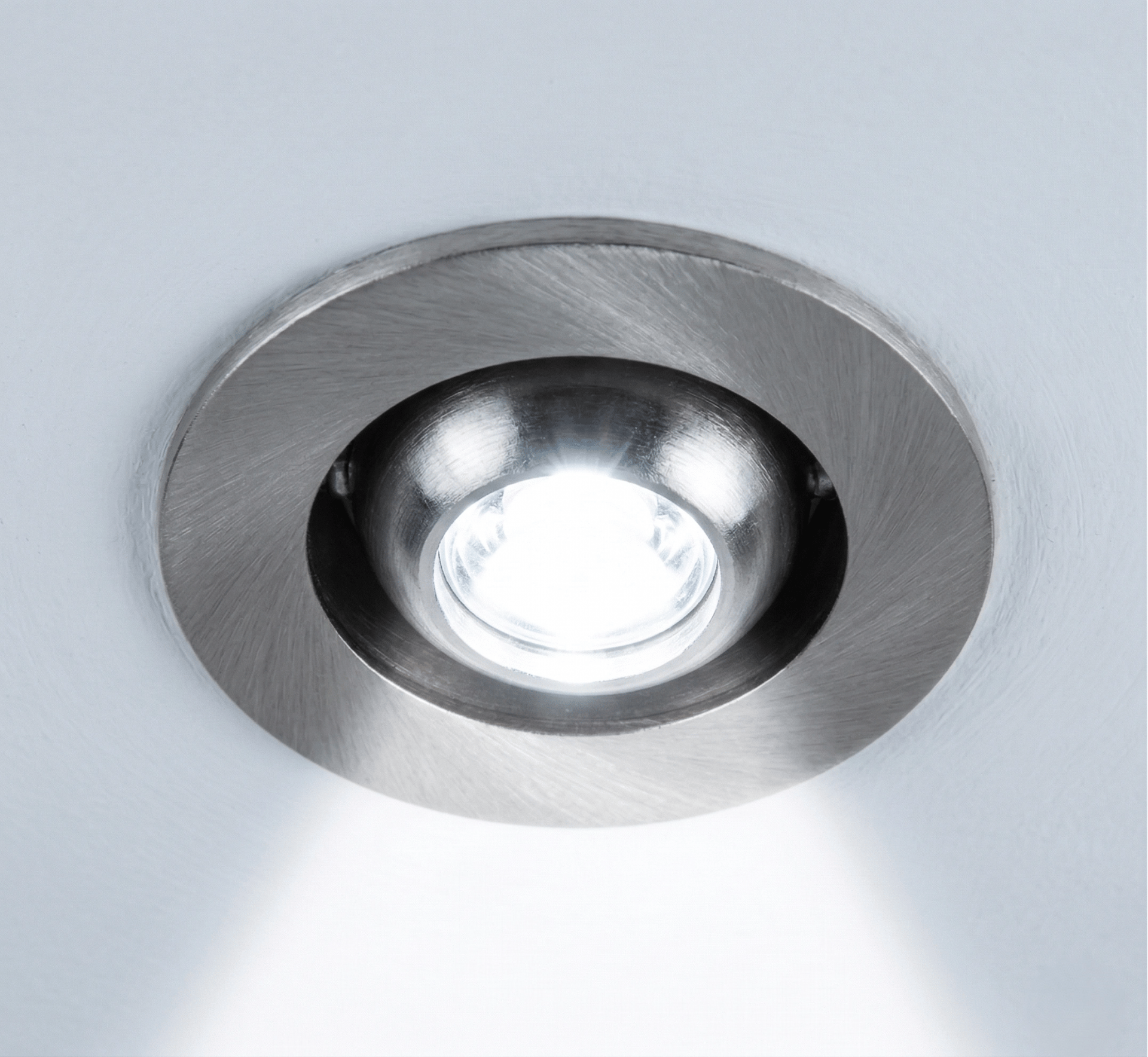 1 Adet CATA CT 5268 Ufo Yıldız 1.5W Sıva Altı Led Spot Satin Kasa Beyaz Işık 6400K