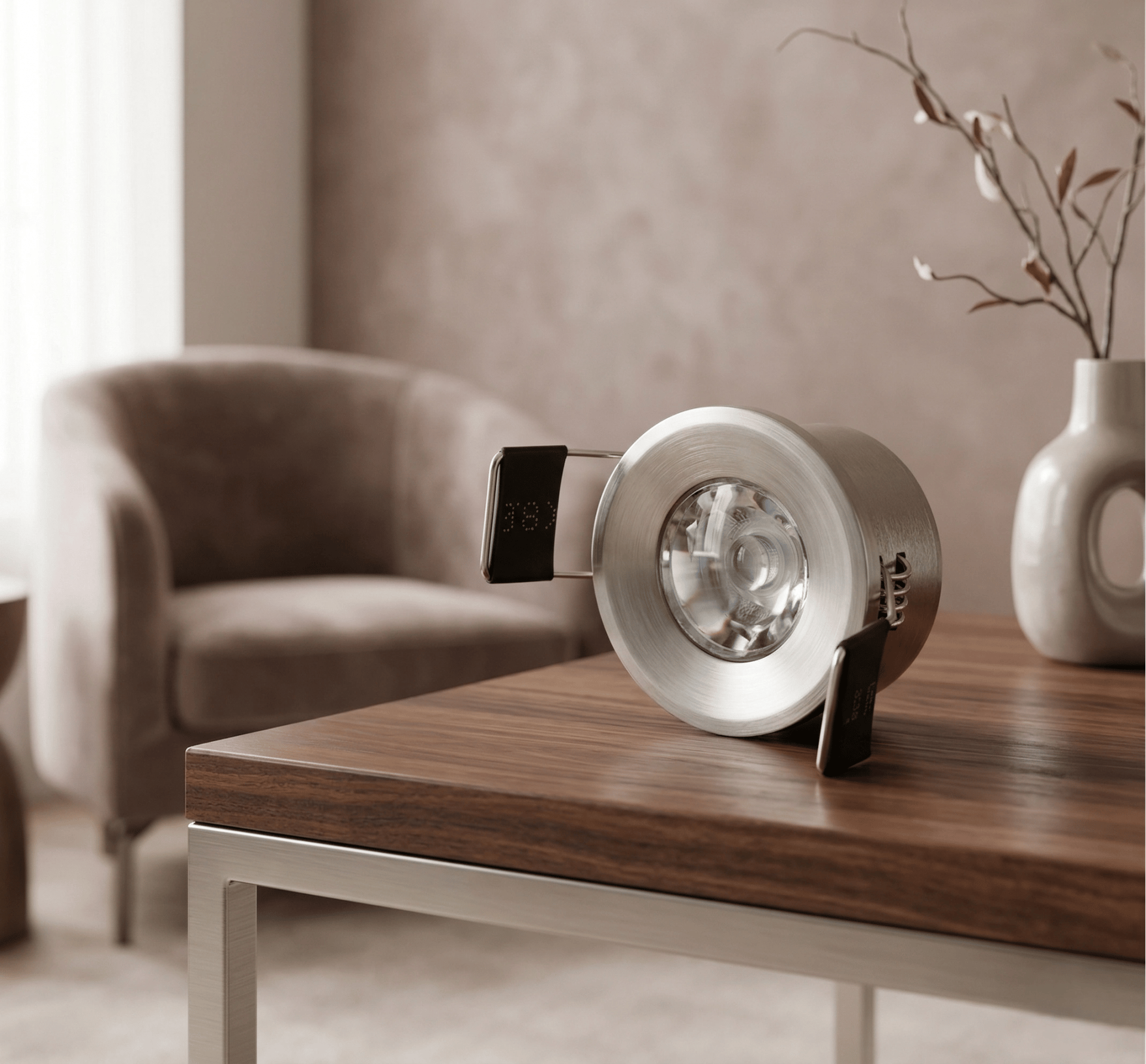1 Adet CATA CT 5270 Yıldız 1.5W Sıva Altı Led Spot Satin Kasa Beyaz Işık 6400K
