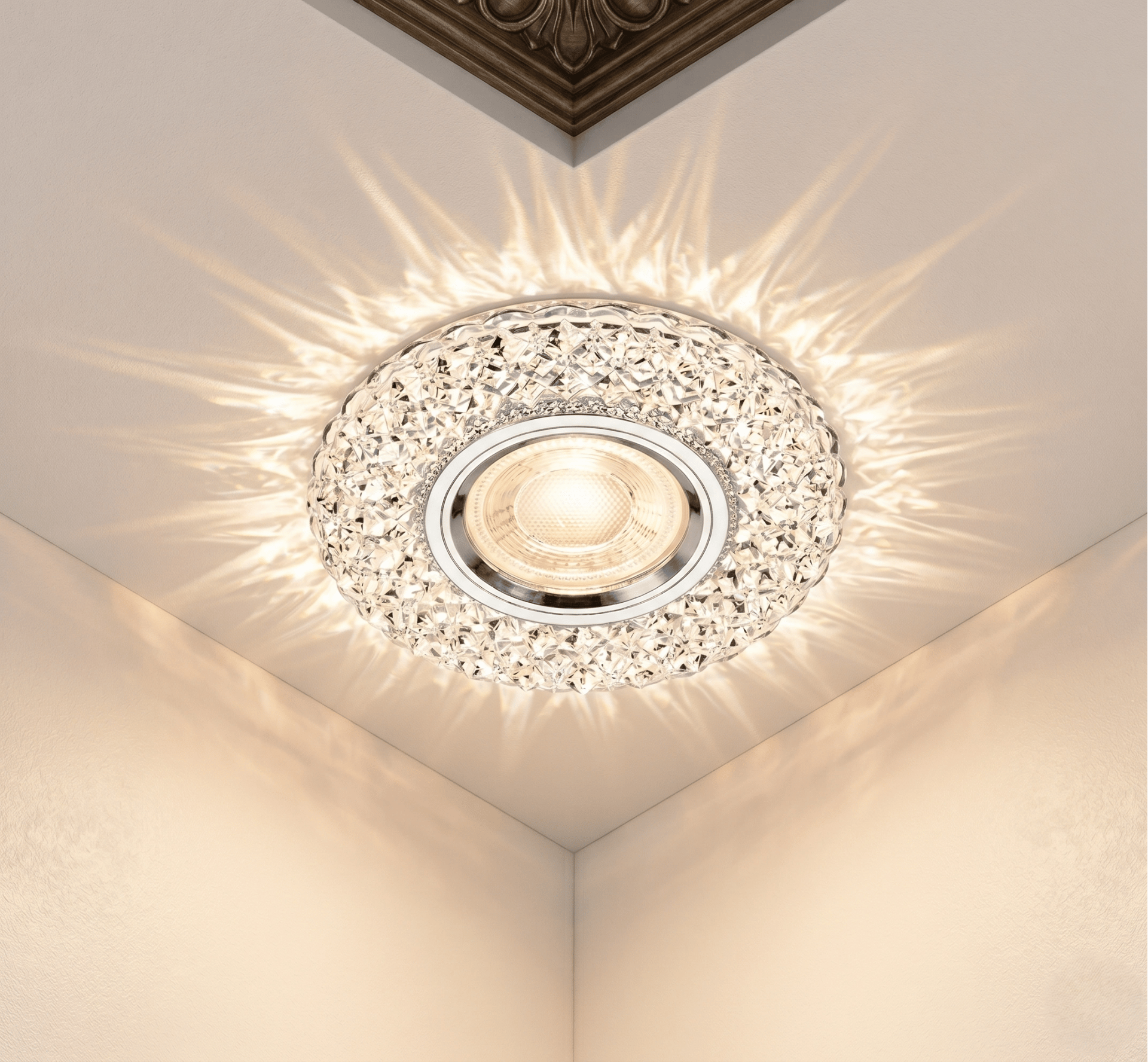 1 Adet CATA CT 6639 İpek Led Çerçeveli Cam Spot Kasası