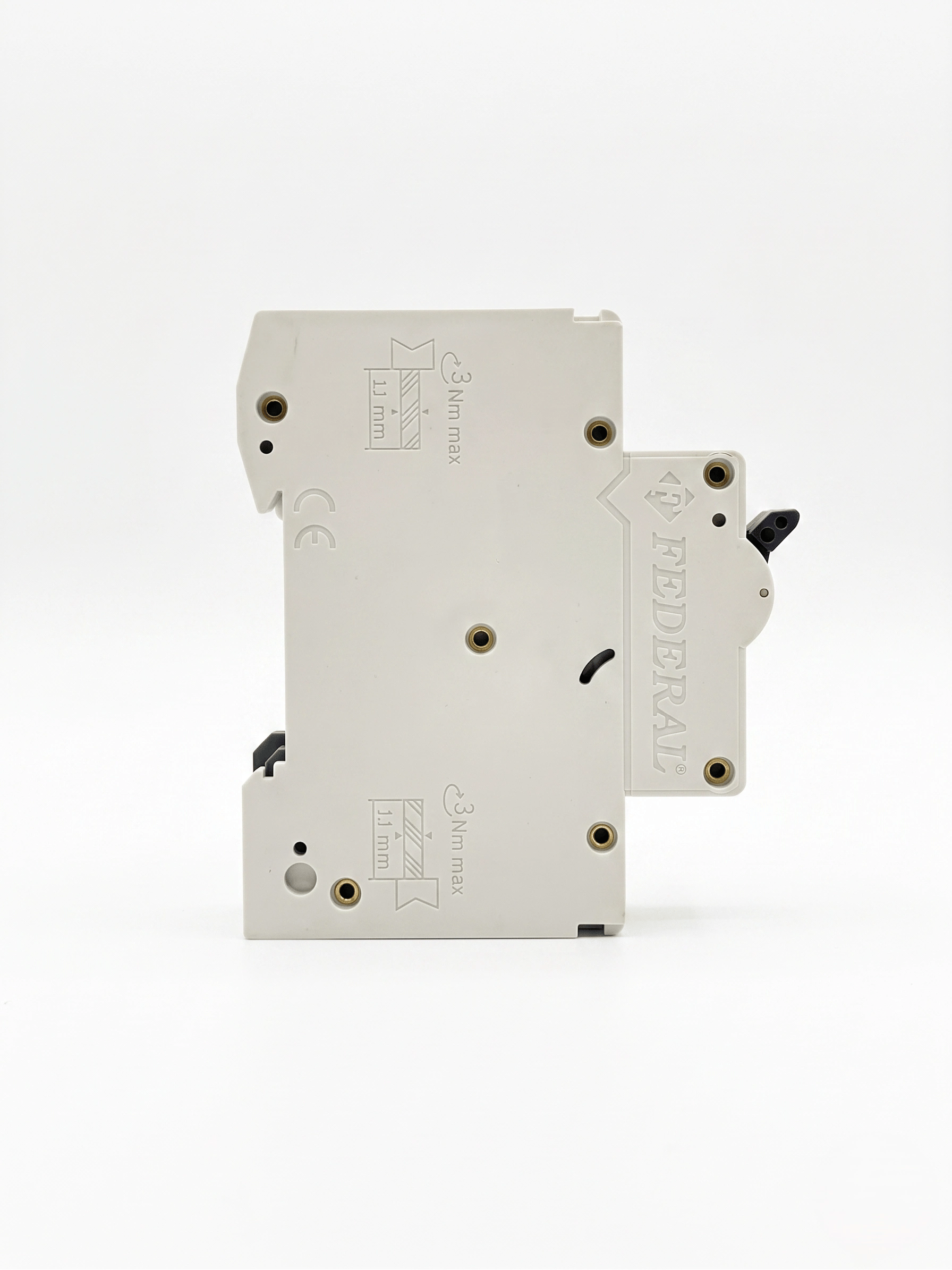 1 Adet FEDERAL 1X10 A C Tipi 3Ka Otomatik Sigorta FM3-C 9EC-C0331-0D10