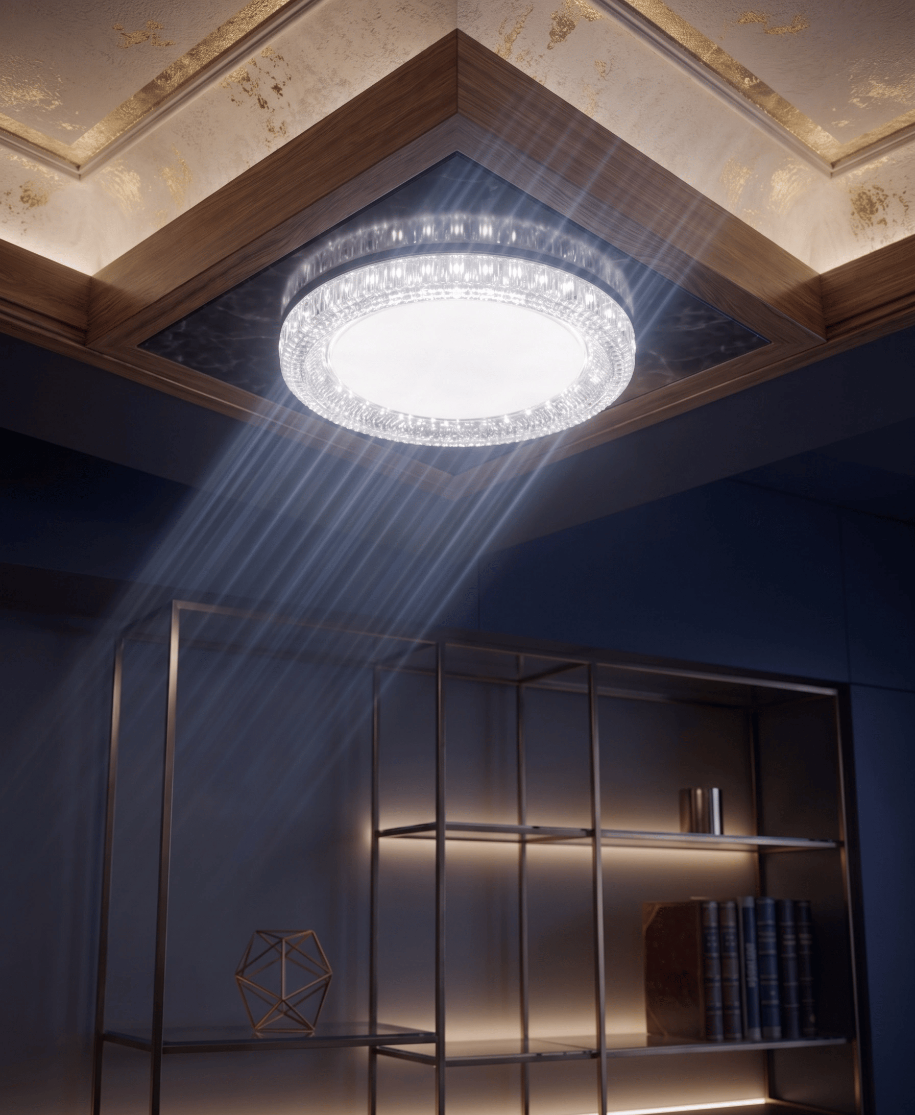 1 Adet NOAS YL14 1236 Kristal Sıva Üstü 36W Led Spot 3 Renk