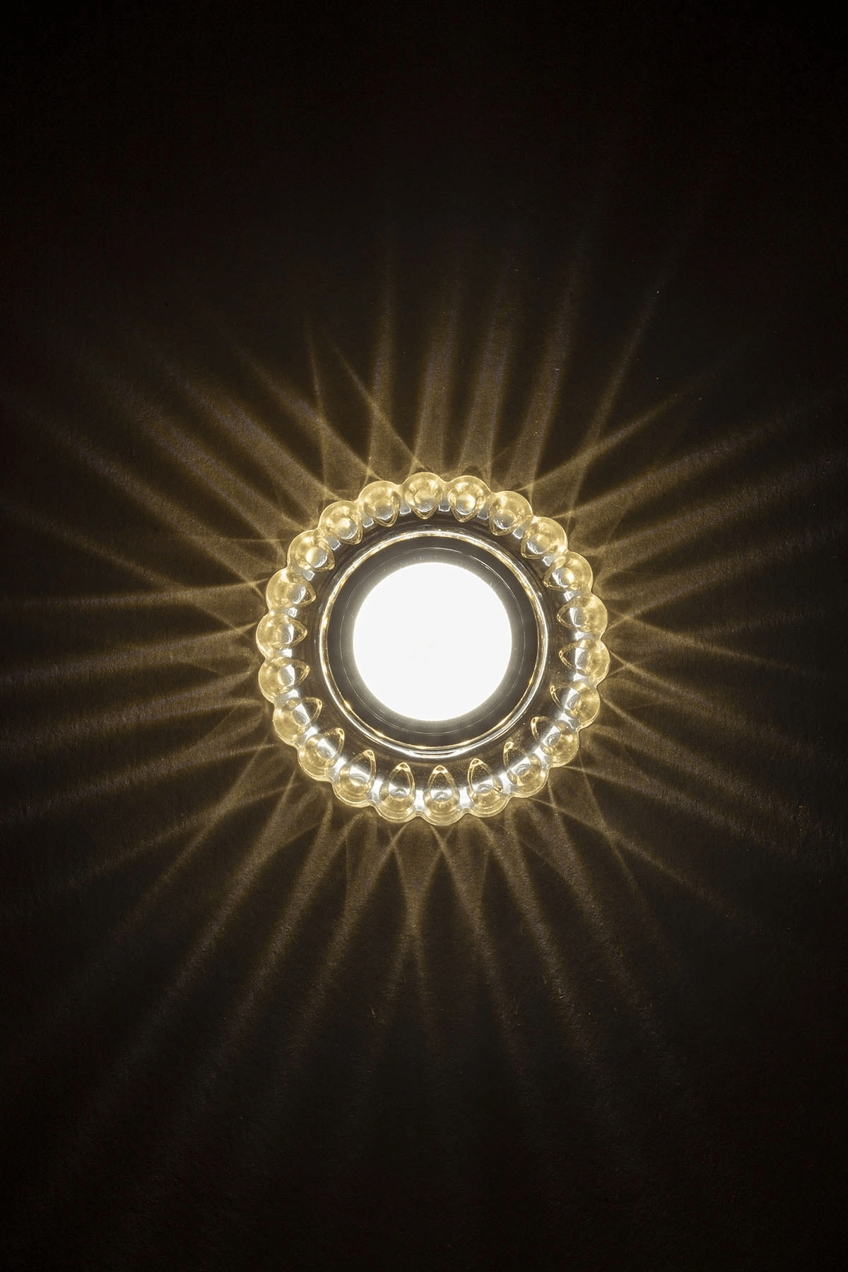 1 Adet NOAS YL65 1667 Geras Led Çerçeveli 4000K Kristal Cam Spot GU10 Duy