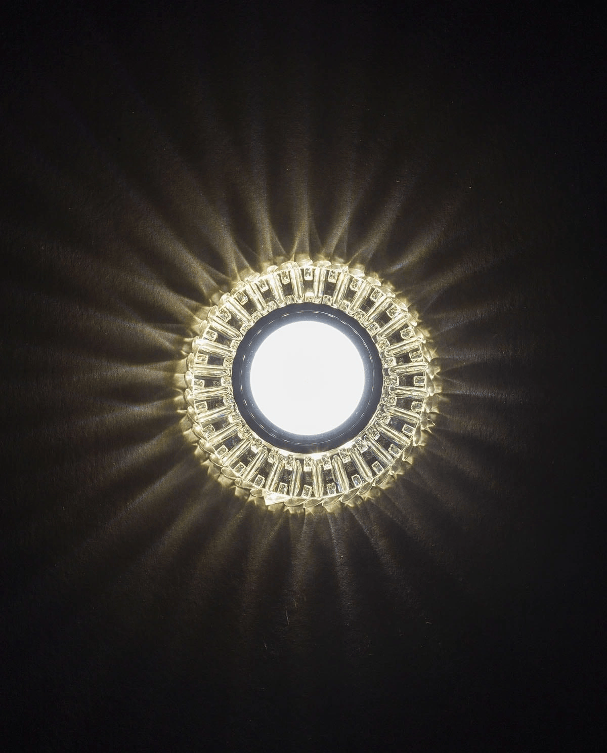 1 Adet NOAS YL65 1727 Troya Led Çerçeveli 4000K Kristal Cam Spot GU10 Duy