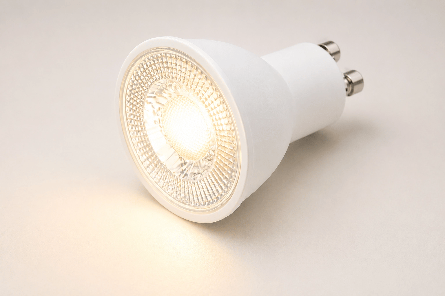 1 Adet NOAS YL91 0706 M 7W Mercekli Led Çanak Ampül Amber GU10 Duy
