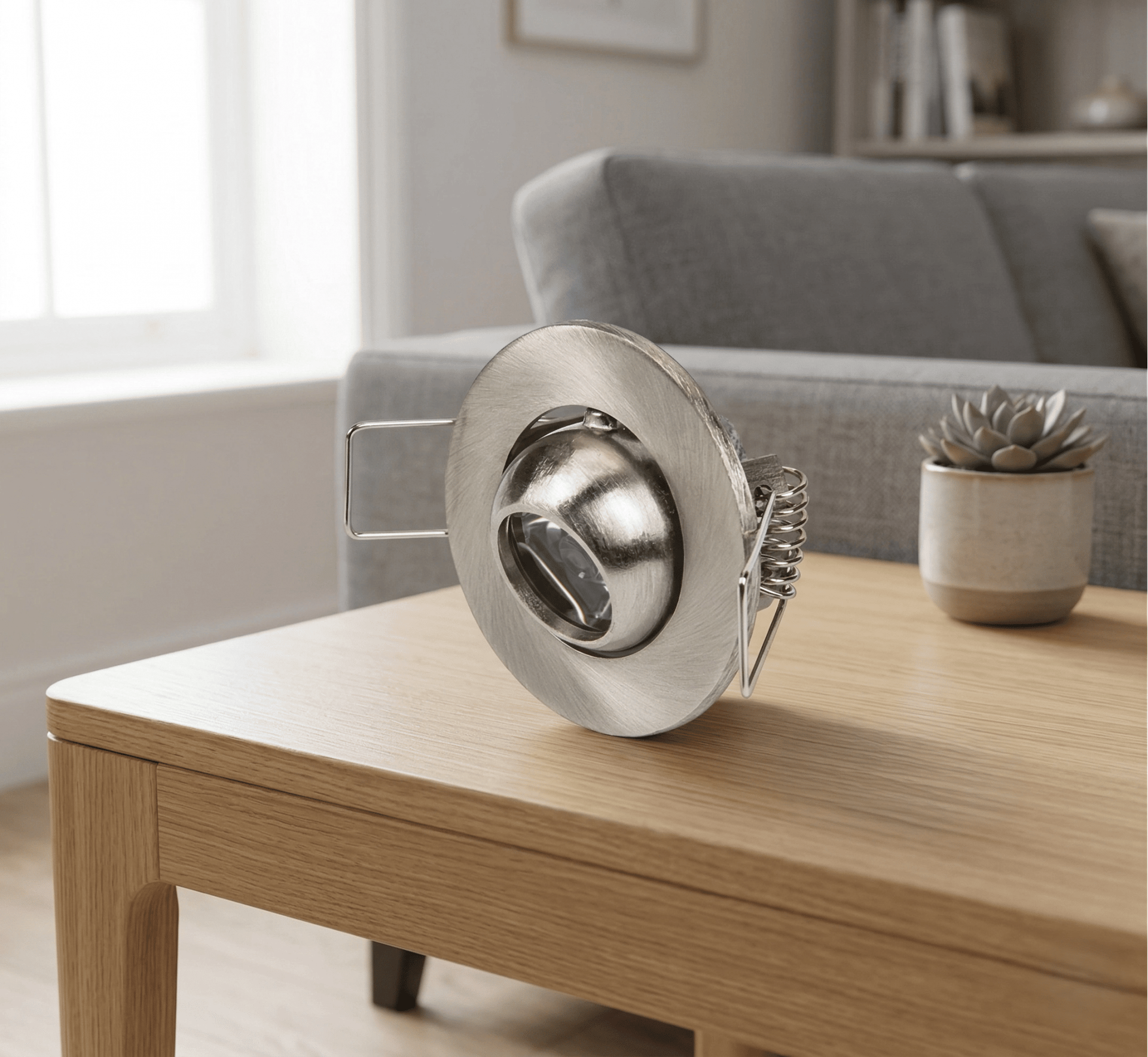 1 Adet NOAS YL94 0103 Satin Kasa 1W Led Spot Mavi Işık