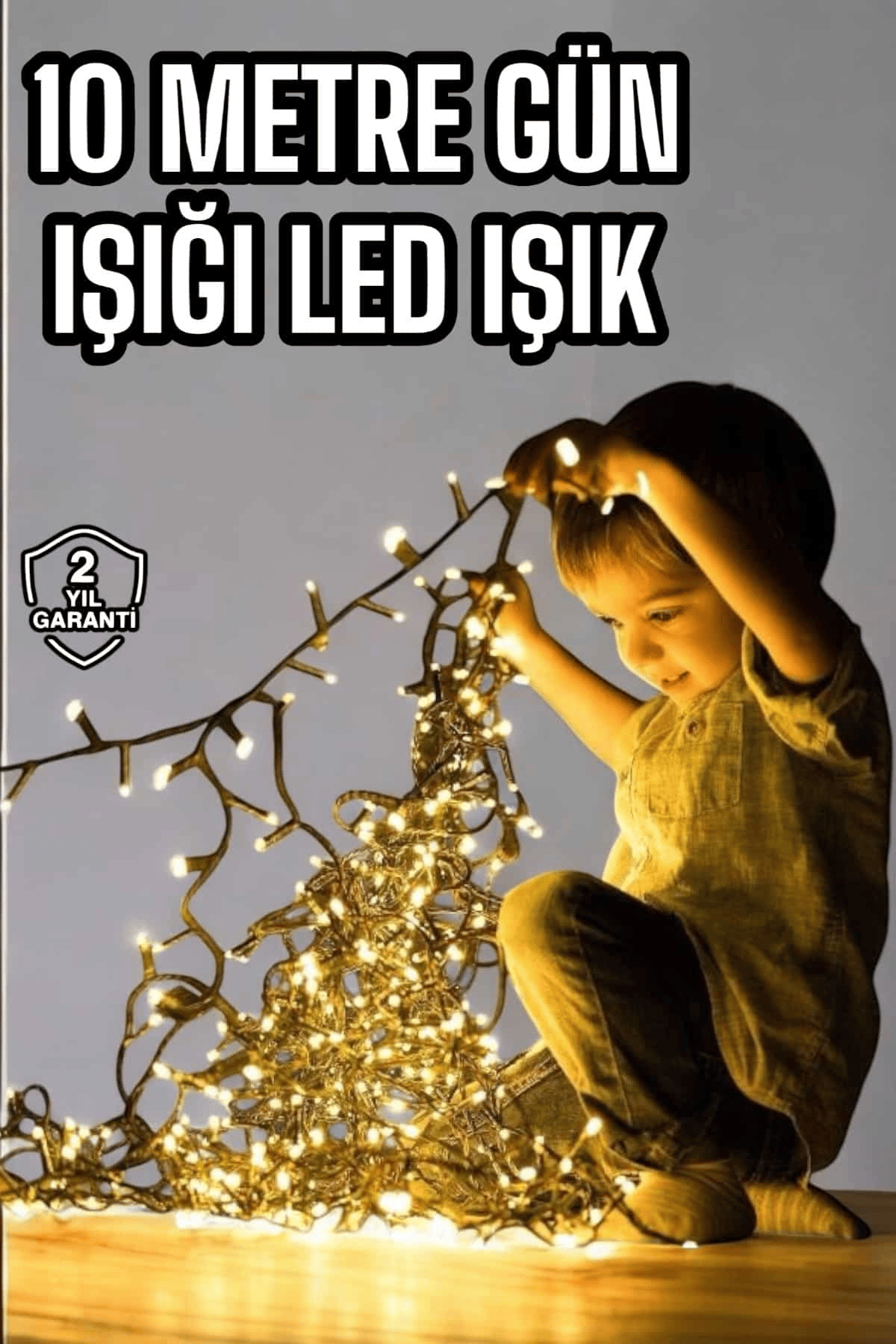 10 Metre Led Işık Saçaklı Dekoratif Şerit Led