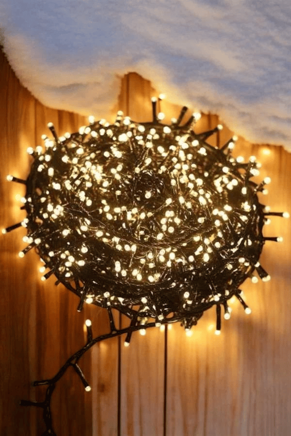 10 Metre Led Işık Saçaklı Dekoratif Şerit Led