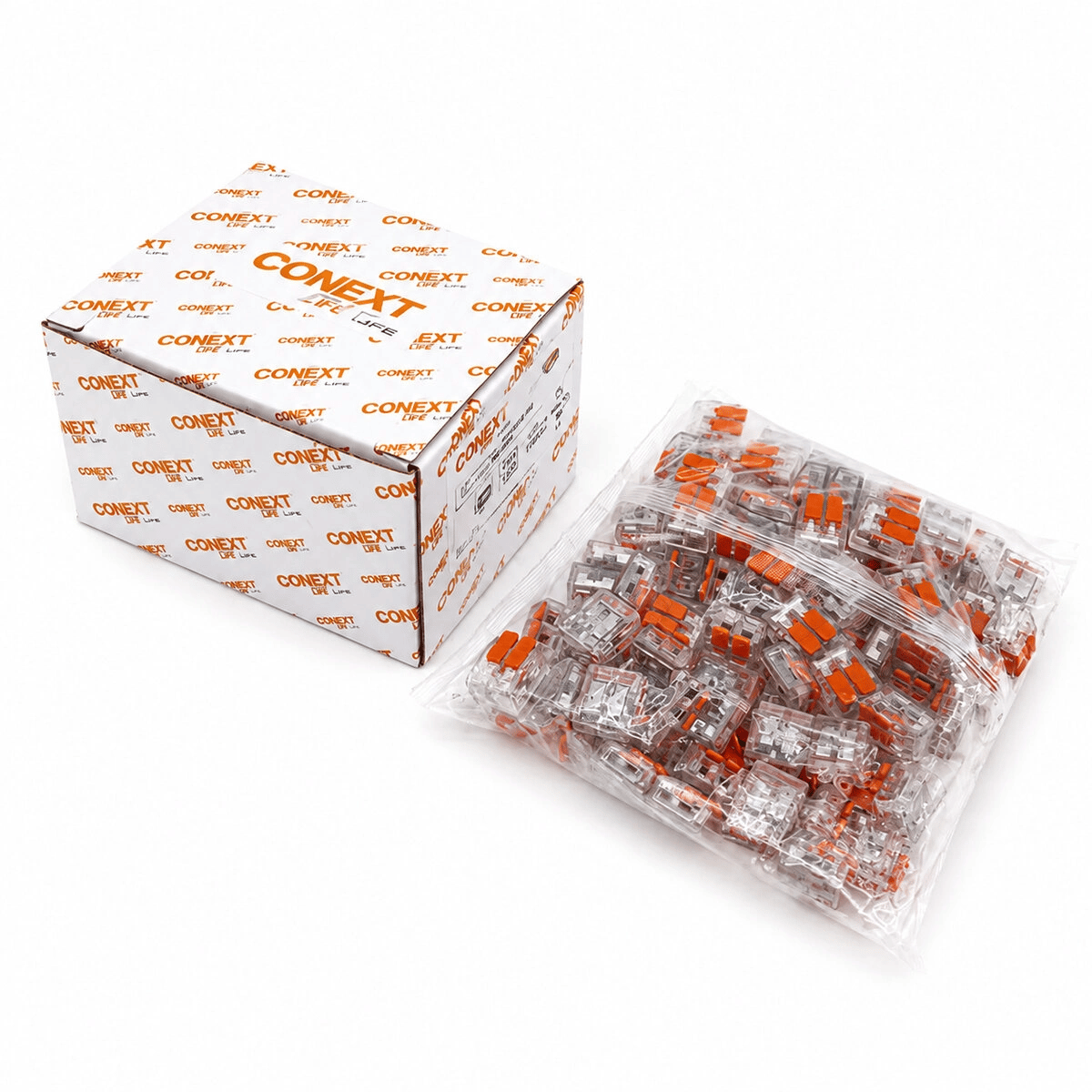 100 Adet No 2 0.2x4.0 Kablo Geçmeli Mandallı Buat Klemens Bx40