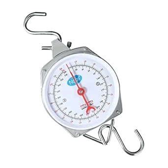100 kg Kapasiteli Askılı Terazi - Dayanıklı, Net Kadranlı, Çift Ölçü Birimli, Endüstriyel ve Dış Mekan Uyumlu
