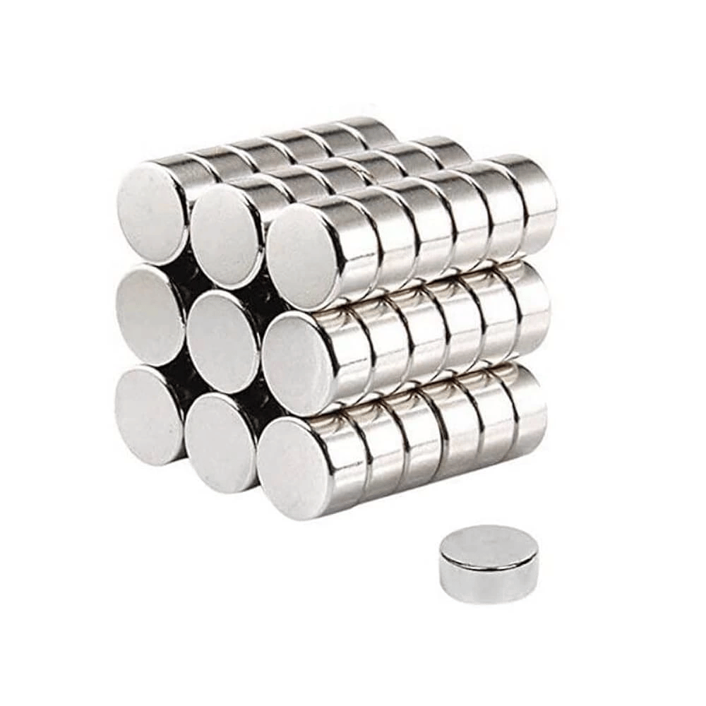 100 lü 8x3mm Yuvarlak Neodyum Mıknatıs