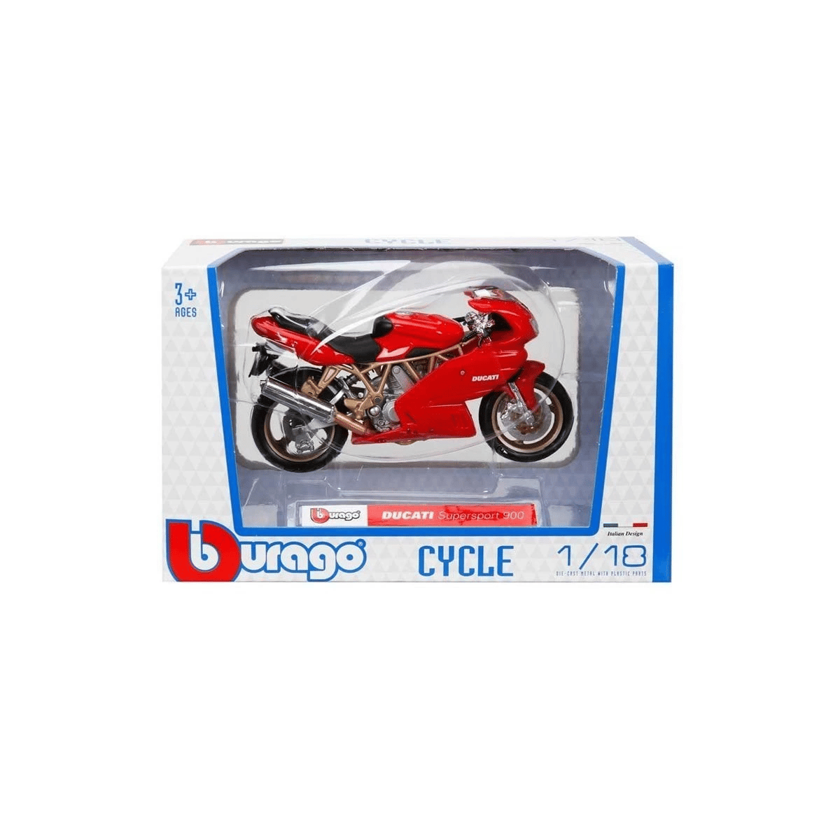 1051030 1:18 Ducati Motor  - 1 Adet Stokta Olan Gönderilir
