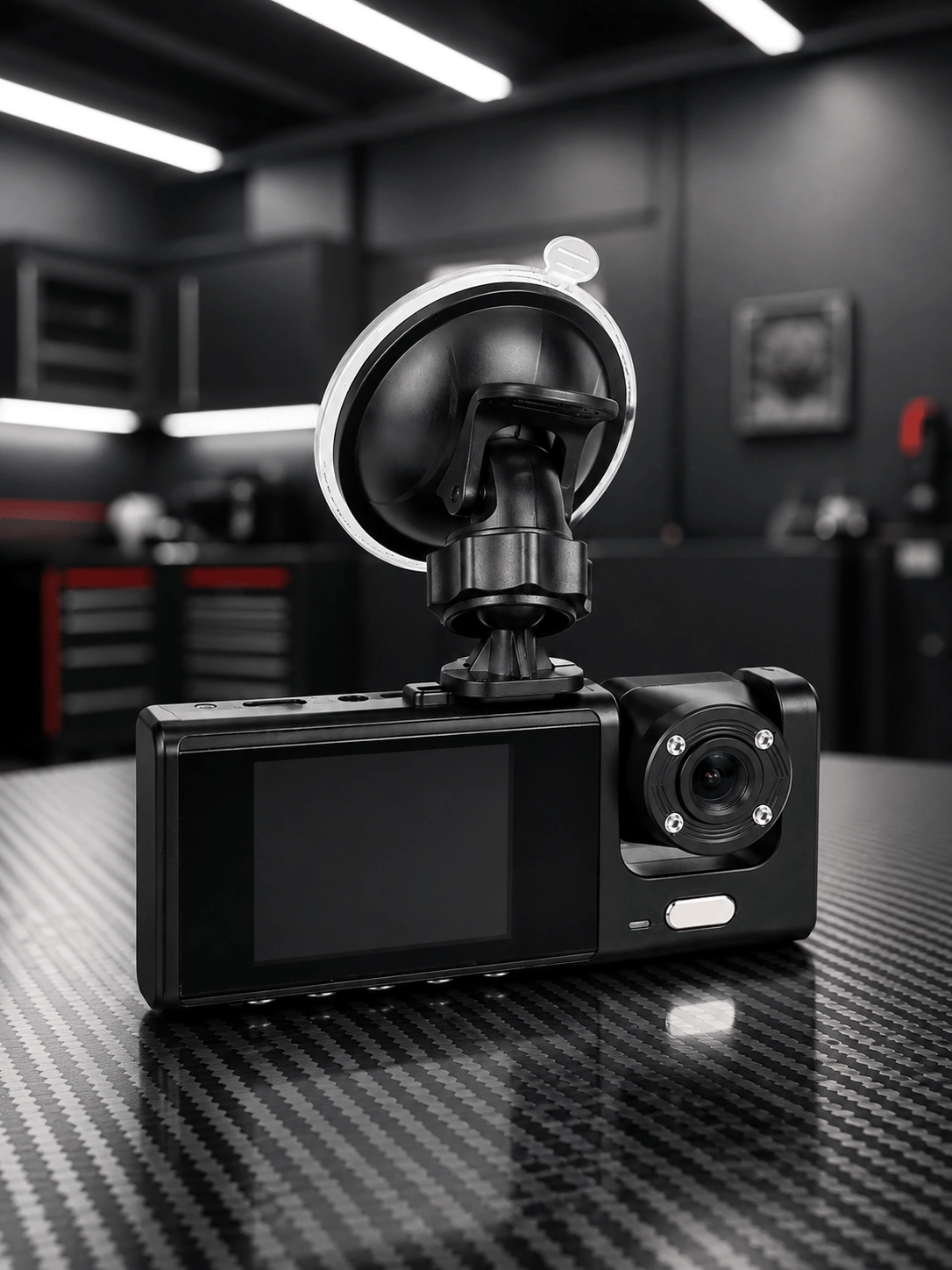 1080P Full HD Araç İçi Kamera WiFi Bağlantılı Çift Kameralı Geniş Açılı Araç Kayıt Kamerası