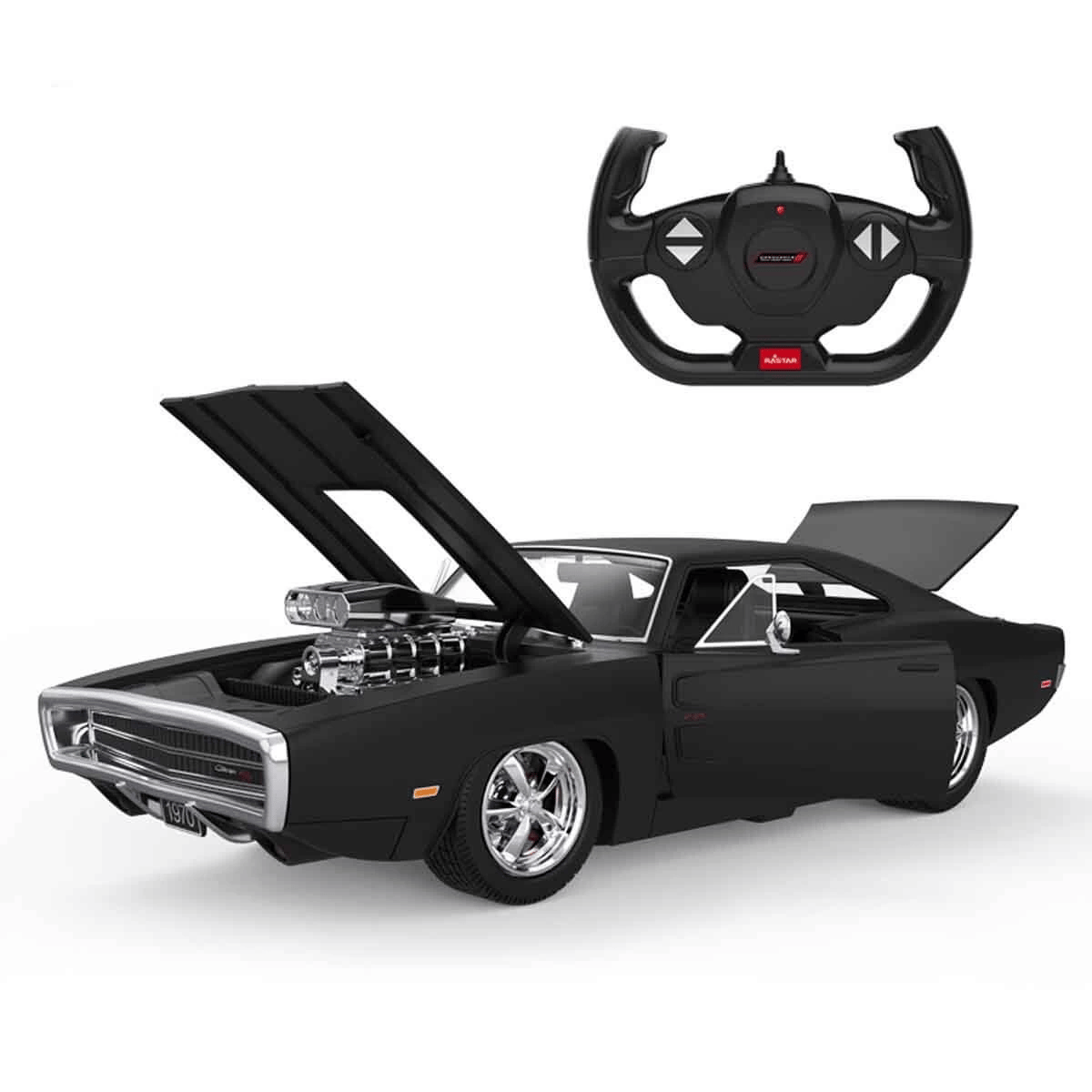 1:16 1970  Charger R/T Sesli ve Işıklı Uzaktan Kumandalı Araba