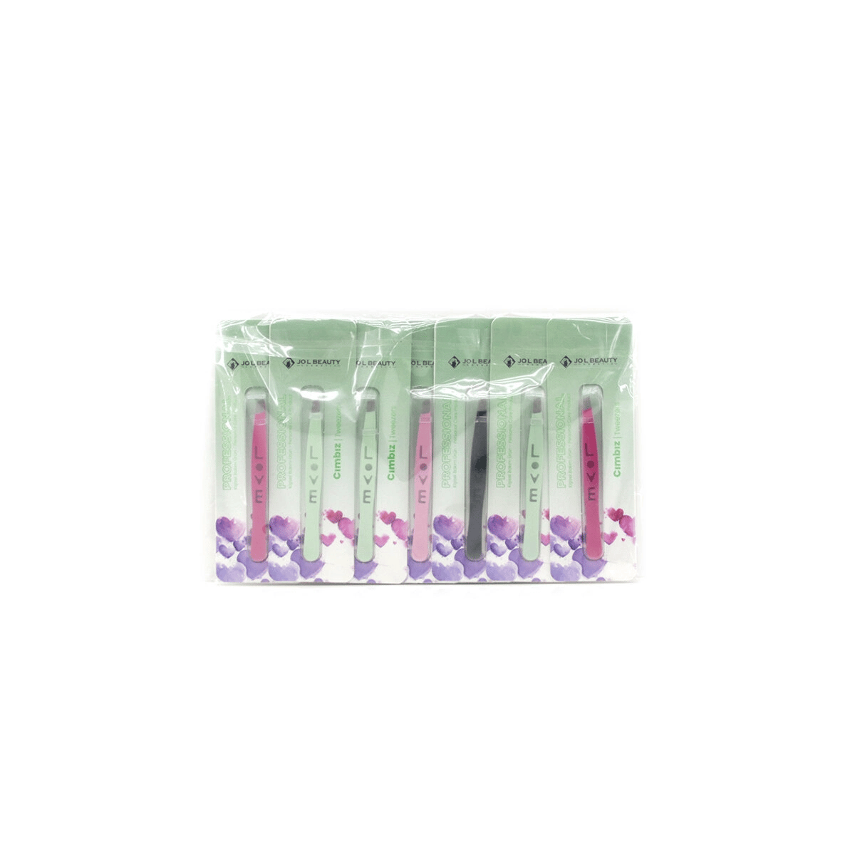 12 Adet Love Cımbız Renkli Bx40