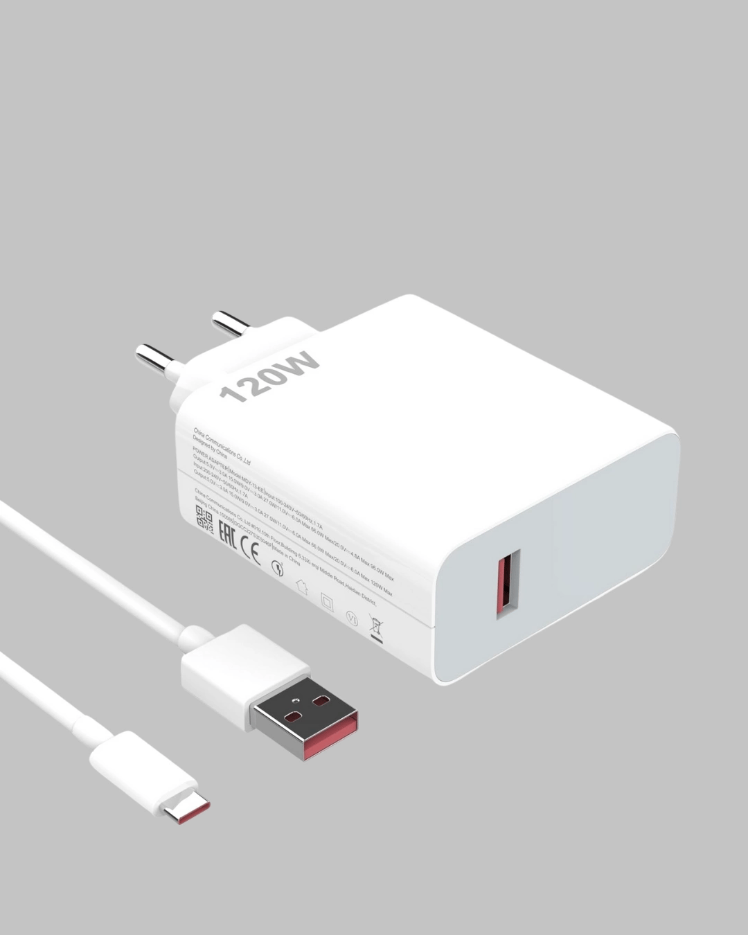 120W Ultra Hızlı Şarj Adaptörü USB-C Destekli Güçlü Şarj Teknolojisi