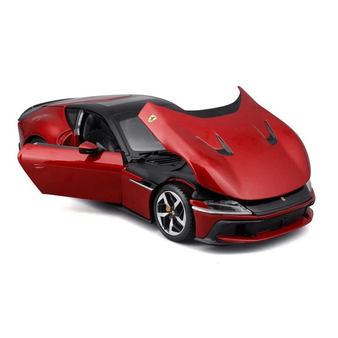 1/24 Ferrari 12 Cilindiric Kırmızı Model Araba