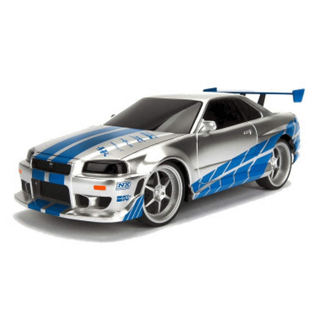 1/24 Uzaktan Kumandalı Fast  Furious Nissan Skyline GTR