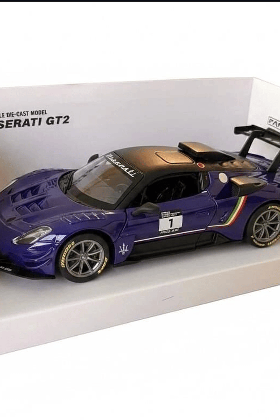 1:32 Ölçekli Maserati GT2 Çek Bırak Araba - Lisanslı Model, 1 Adet Oyuncak Araba BX-313507