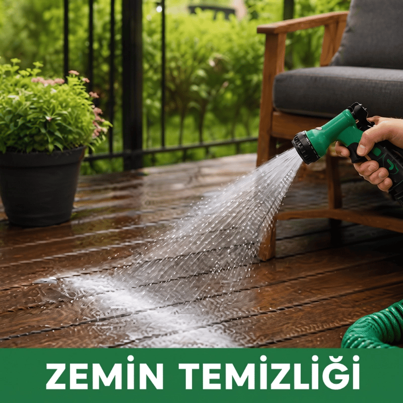 15 Metre Su Hortumu - Spiral - Fonksiyonel - Hafif