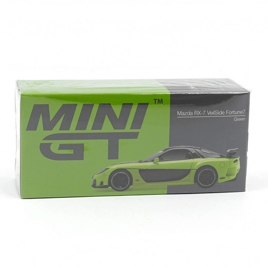 1/64 Mazda RX-7 VeilSide Fortune7 Green
