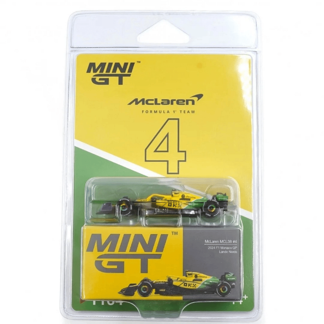 1/64 McLaren MCL38 #4 Lando Norris 2024 F1 Monaco GP