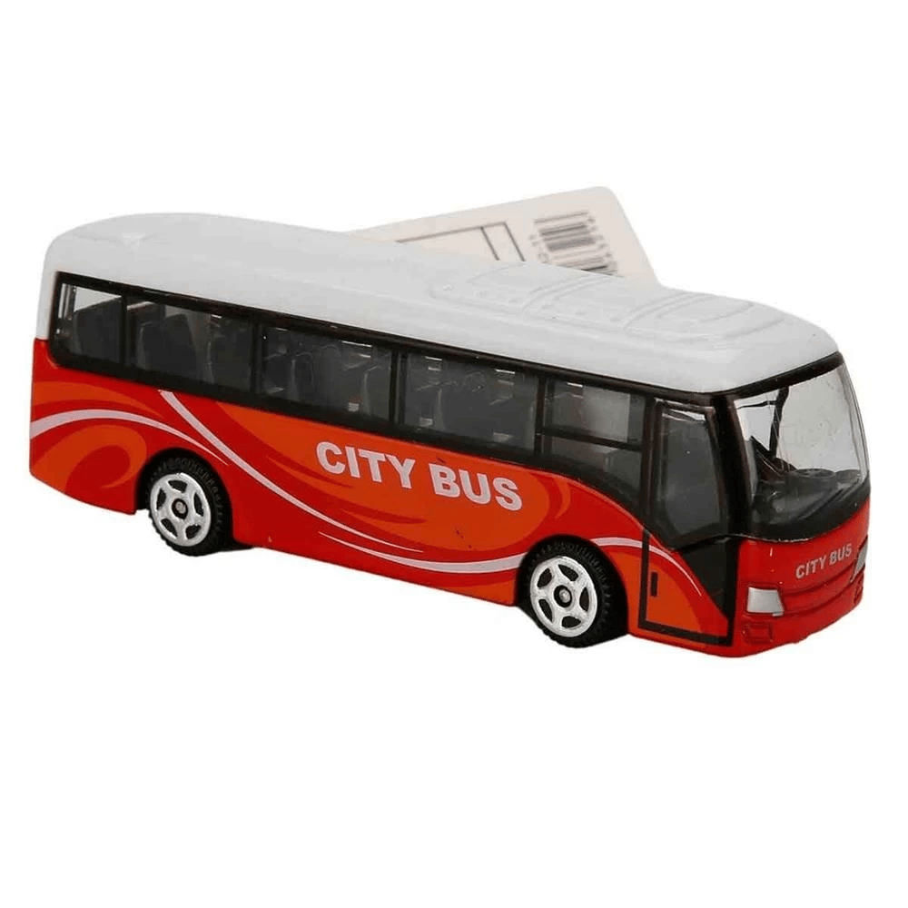 1:64 Mini Otobüs 9 cm - 1 Adet stokta olan gönderilir