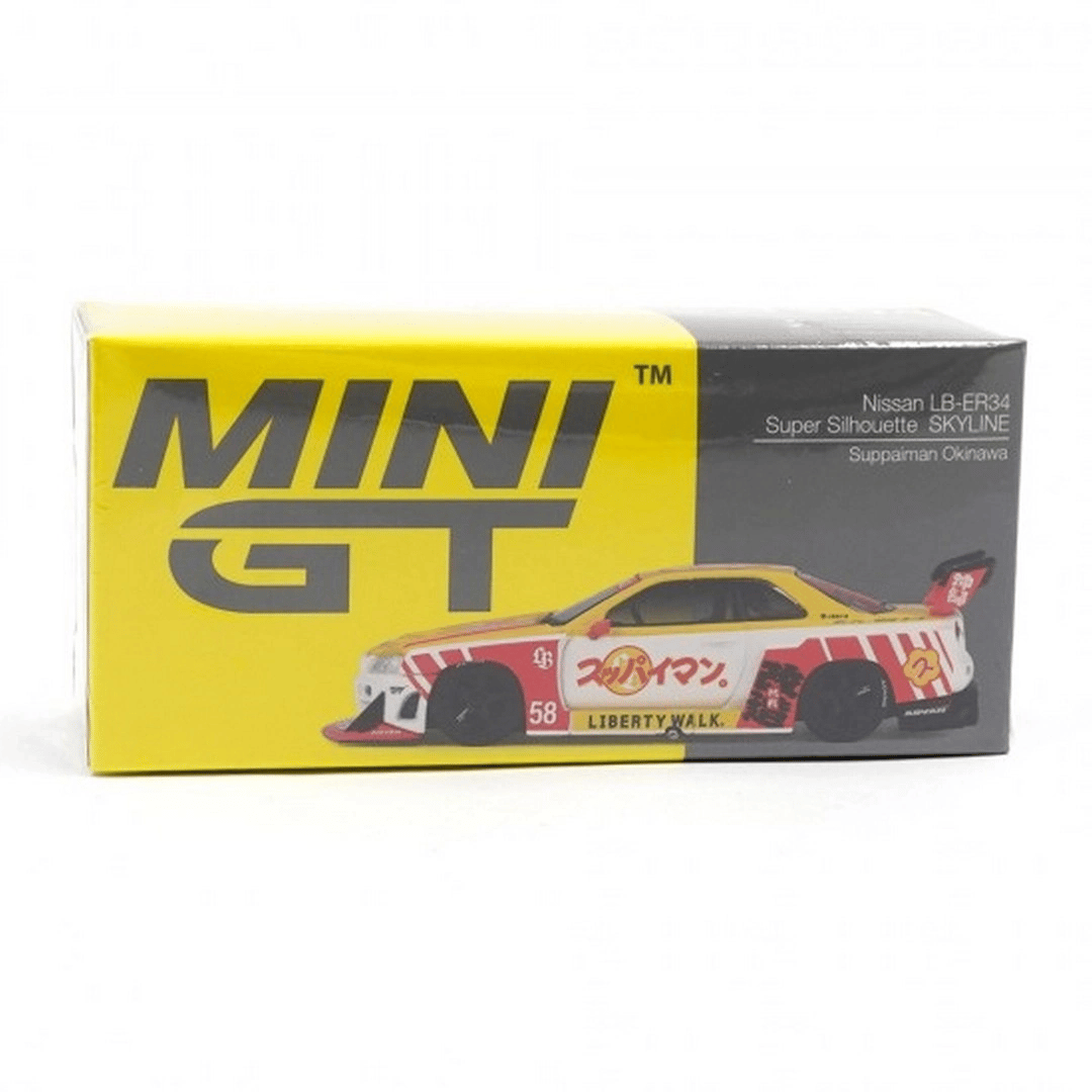 1/64 Nissan LB-ER34 Super Silhouette SKYLINE Suppaiman Okinawa