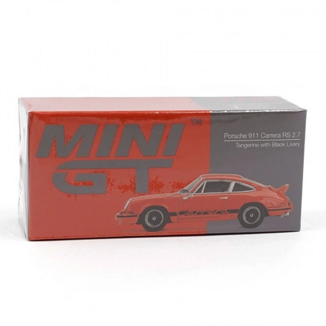 1/64 Porsche 911  RS 2.7 Tangerine with Black Livery
