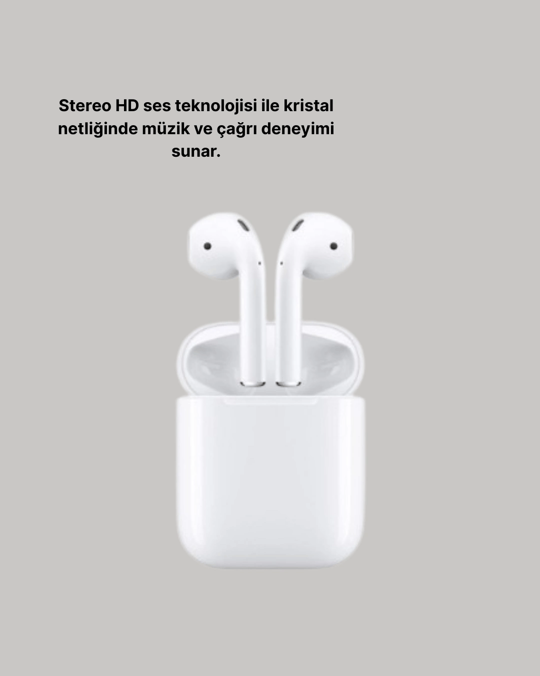 2. Nesil Bluetooth 5.0 Kablosuz Kulaklık Su Geçirmez HD Ses