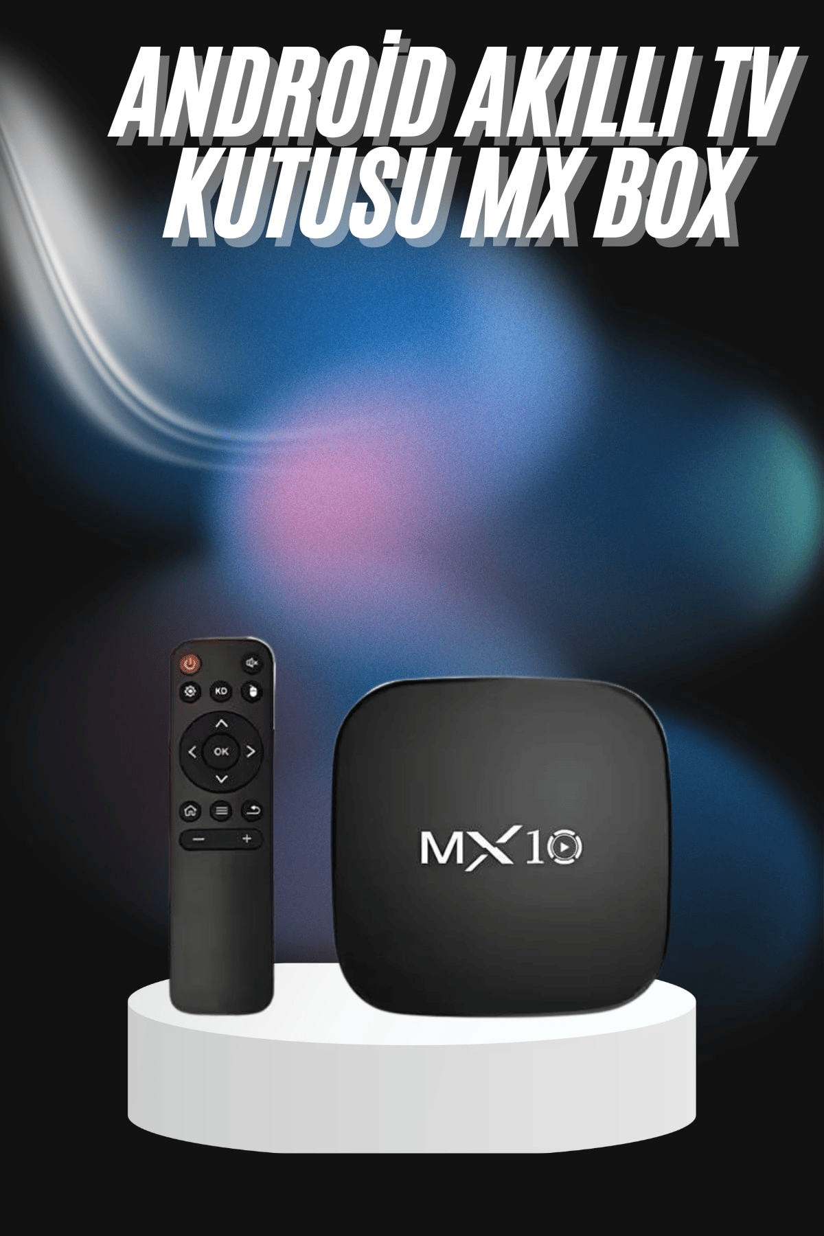 2.4G Wifi Tv Box Medya Oynatıcı TV Uyumlu MX Box Kutusu Android TV