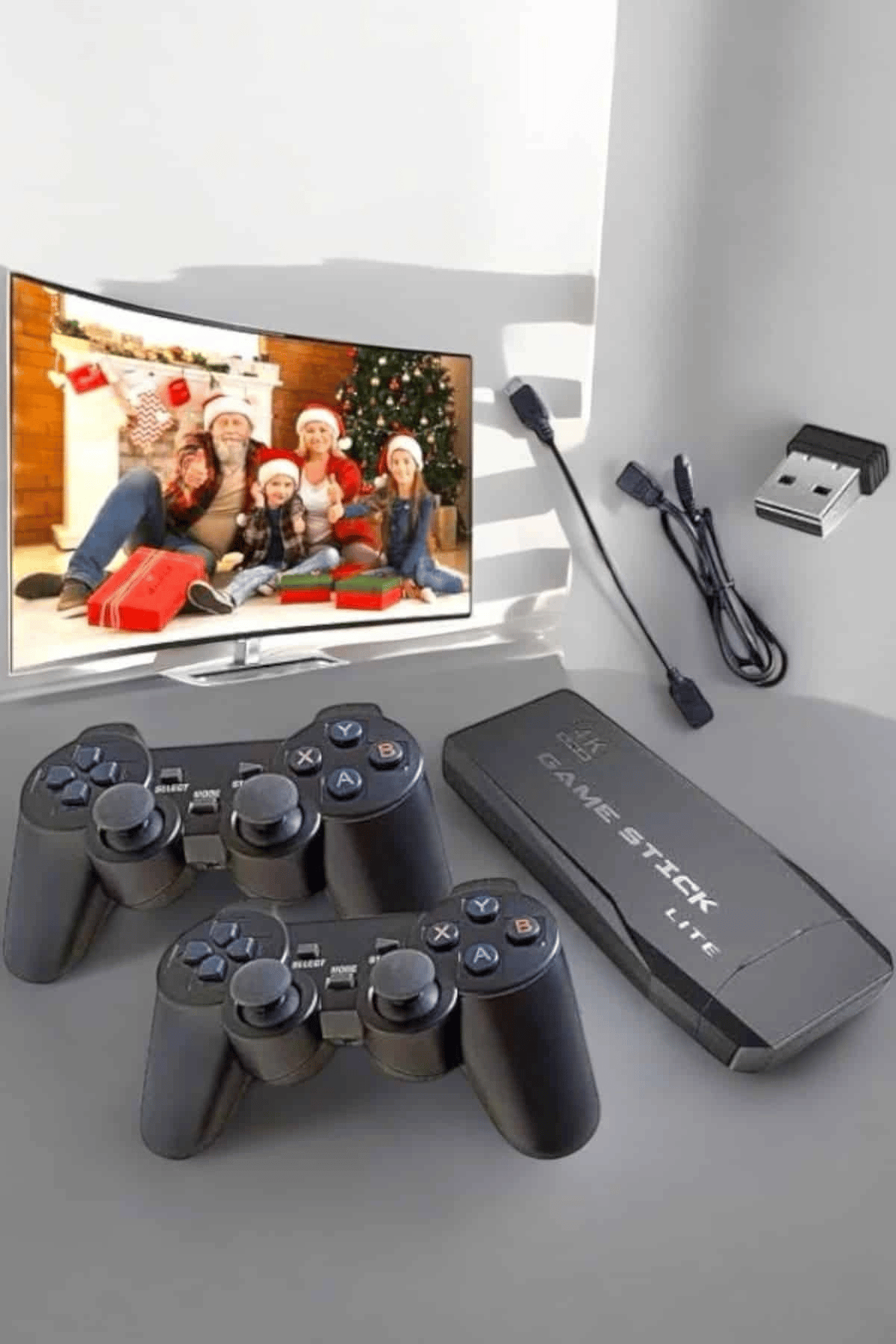 20.000 Oyunlu Premium Model Oyun Konsolu 8k Android Tv HD Game Stick