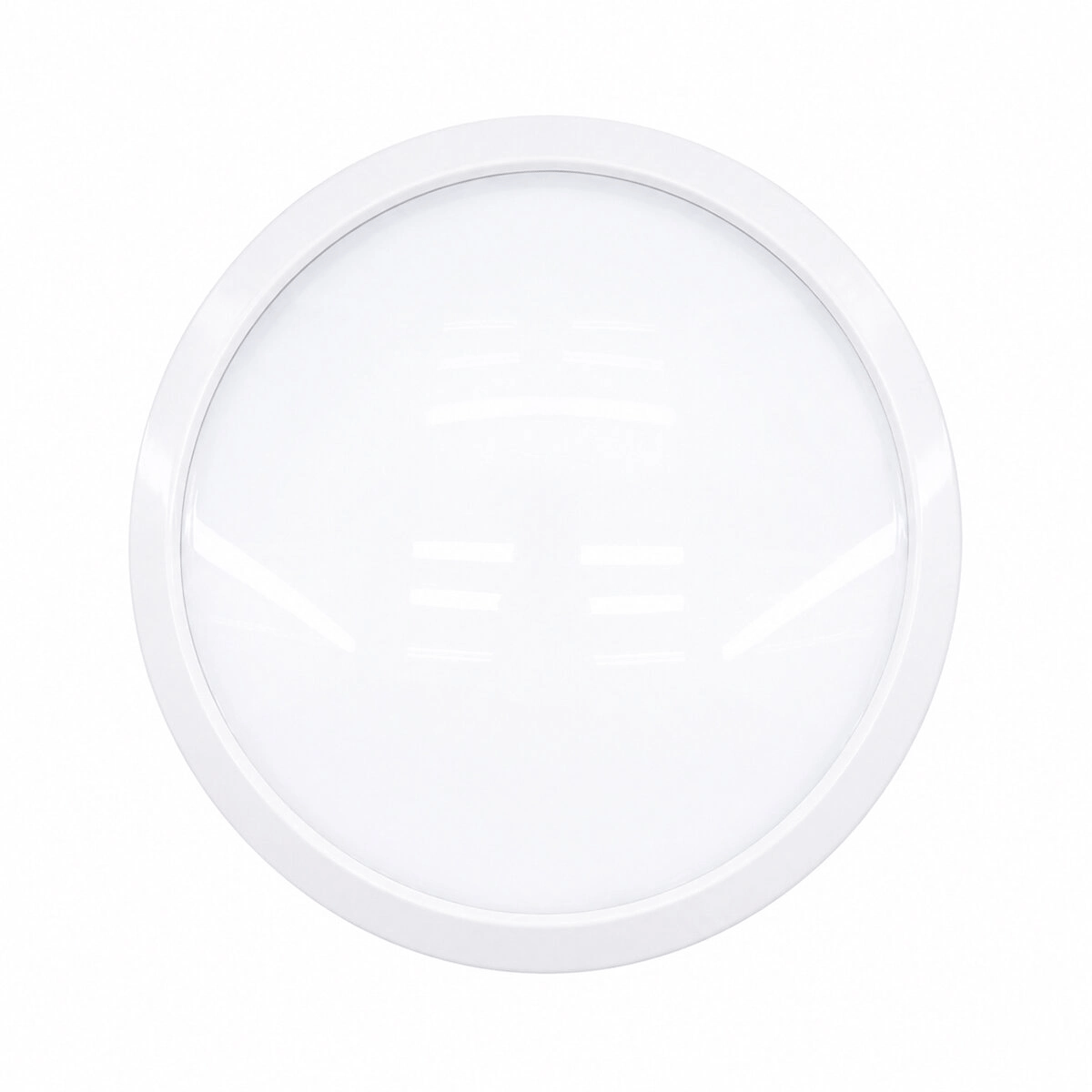 20w Beyaz Metal Kasa Sıva Üstü Yuvarlak Ledli Glop Armatür Ip20 6500k - 1800lm E1212/b Bx40