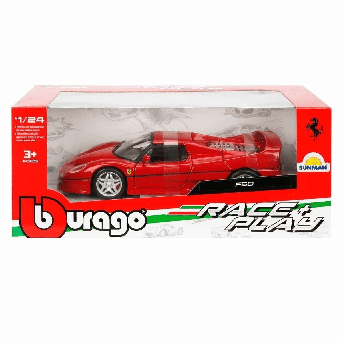 26010 1:24 Ferrari F50 Araba