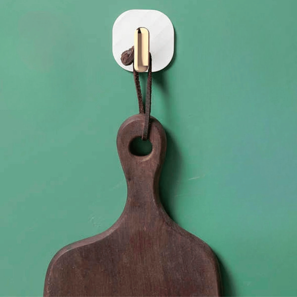 2li Yapışkanlı Retro Askılık Dolap Kapak Kulpu Beyaz Bx40