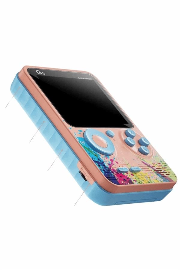 3 İnç Ekran 500 Oyunlu Game Box Mini Taşınabilir Oyun Konsolu