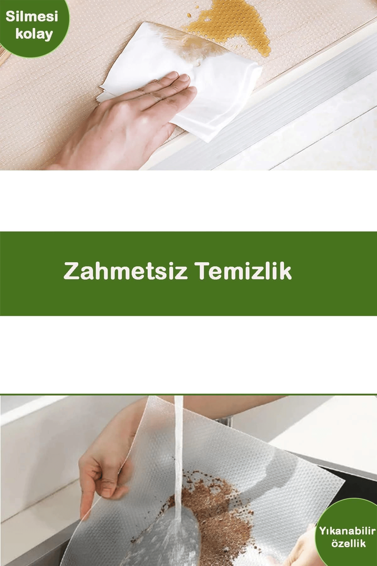 3 Metre Pvc Şeffaf Kaplama Kaydırmaz Dolap Içi Kaymaz Kaydırmaz Eva Raf Örtüsü