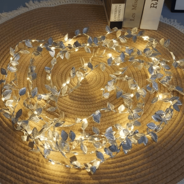 3 Metre Yaldızlı Gümüş LED Işık