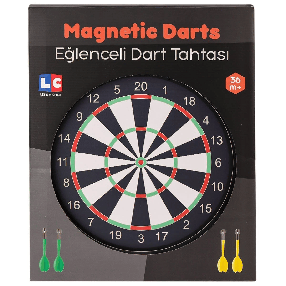 31064- Eğlenceli Manyetik Dart -Lets be Child