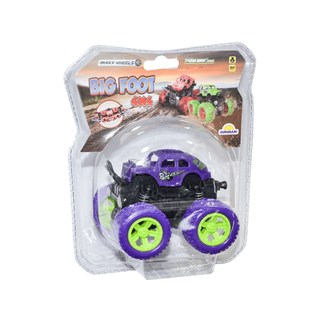 3450 Big Foot Jeep 4x4  1:36 -